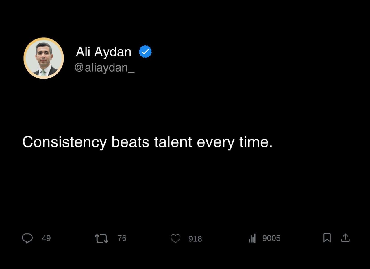 Ali Aydan: Want to outperform most people?