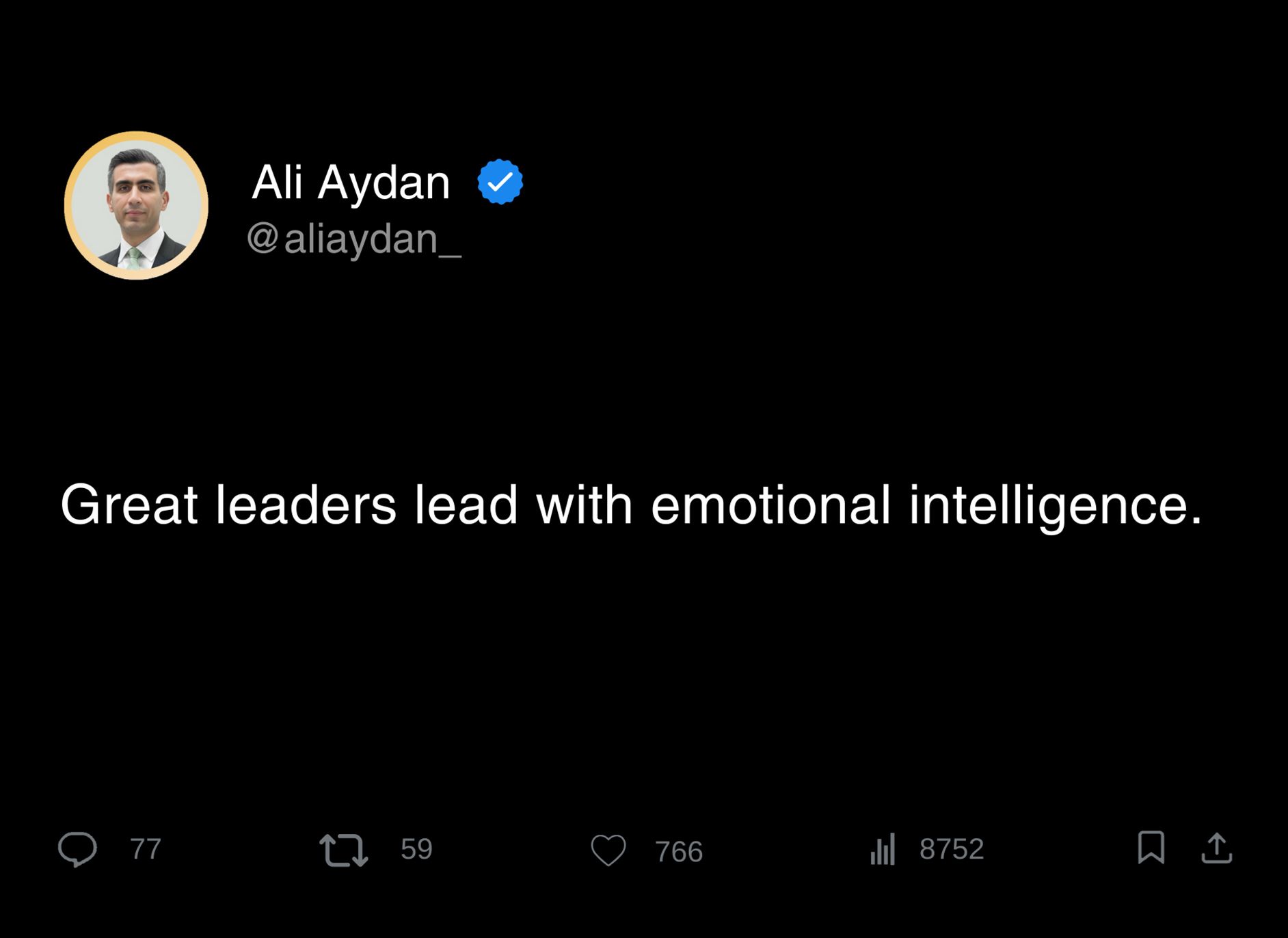 Ali Aydan: Want to lead better?