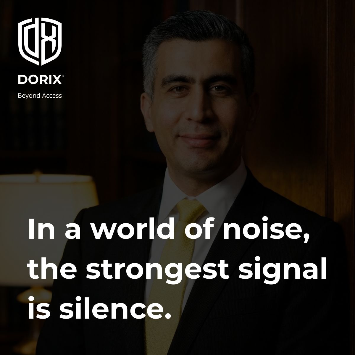 Ali Aydan: The smart security market is noisy. 1 Ali Aydan: The smart security market is noisy.