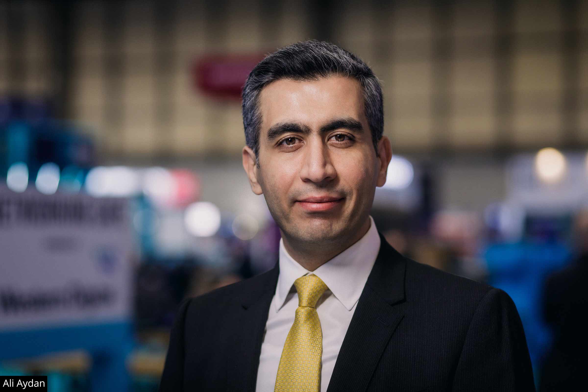 Ali Aydan – entrepreneur, Founder & CEO of DORIX, professional business portrait