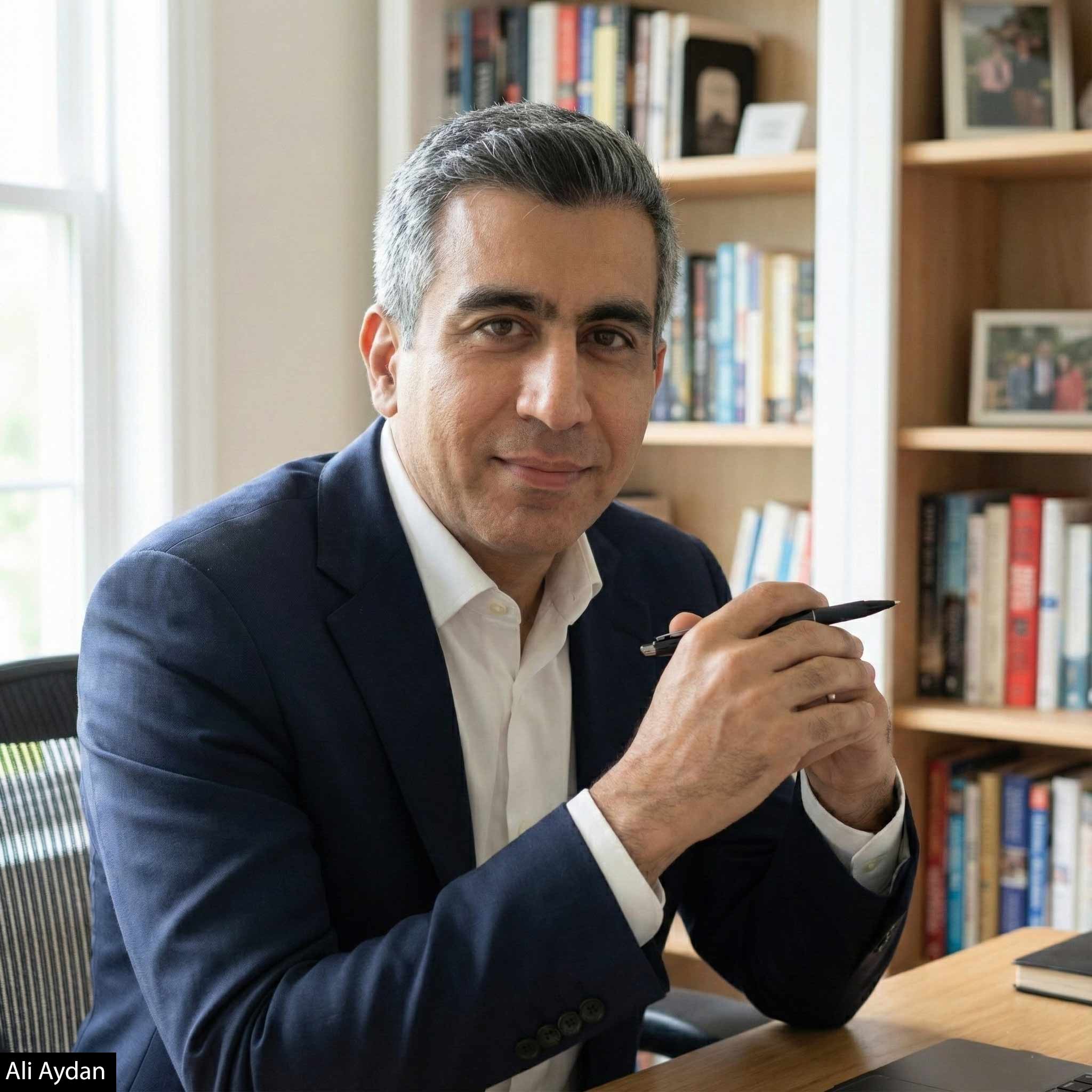 Portrait of Ali Aydan, founder of DORIX, reflecting on luxury design, trust, and why the first physical interaction with a building begins at the door.